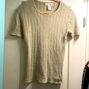 Casual Corner Knit Blouse